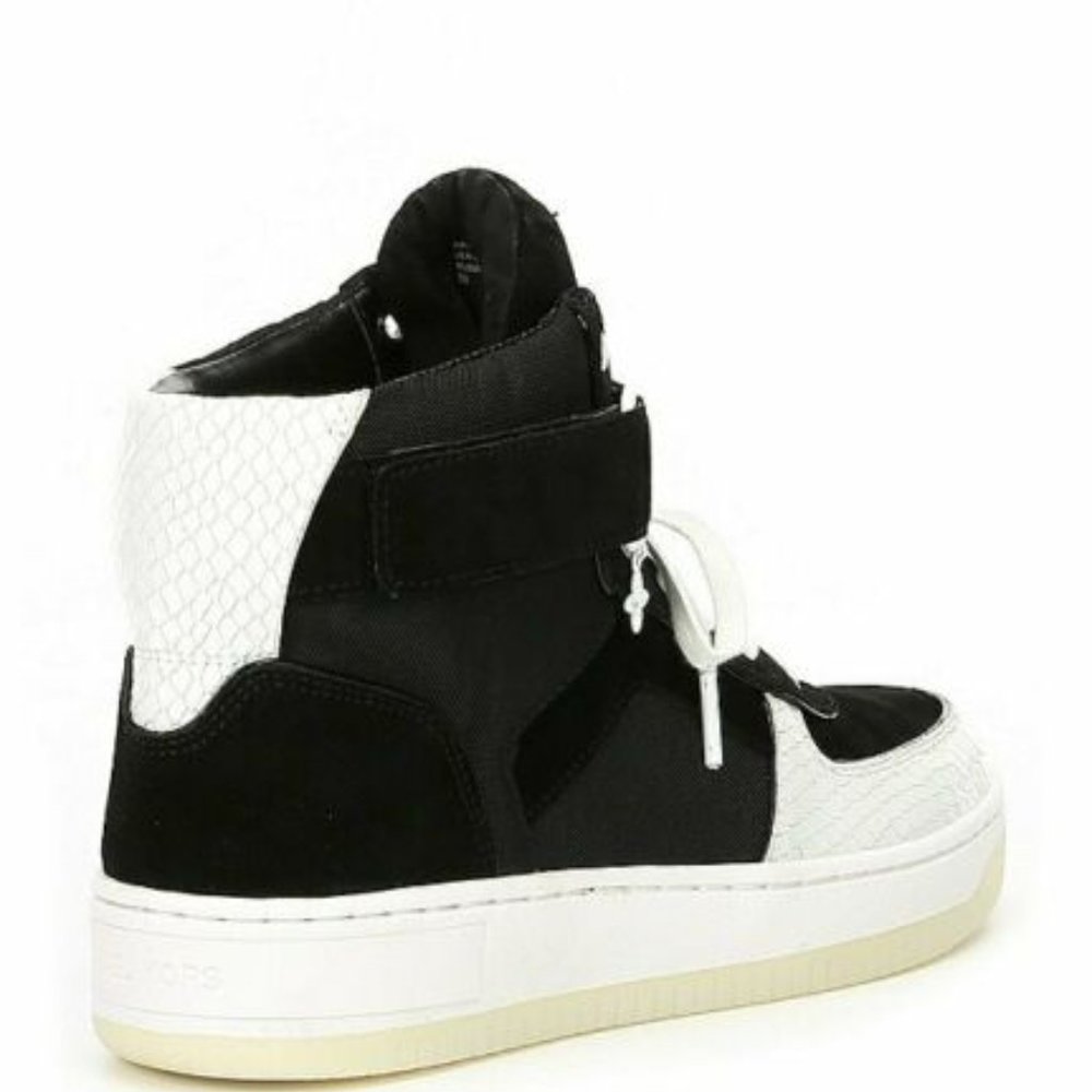 Michael Kors Jaden Snake Print High Tops Sneakers - Picture 2 of 4